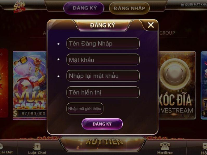 Chi tiết các bước tạo ra tài khoản tại cổng game